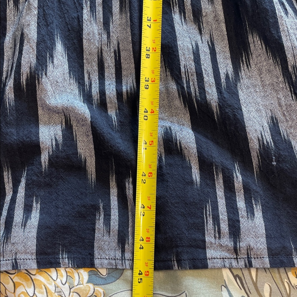 J. Jill Black and Gray Patterned Midi Dress - Picture 4 of 9